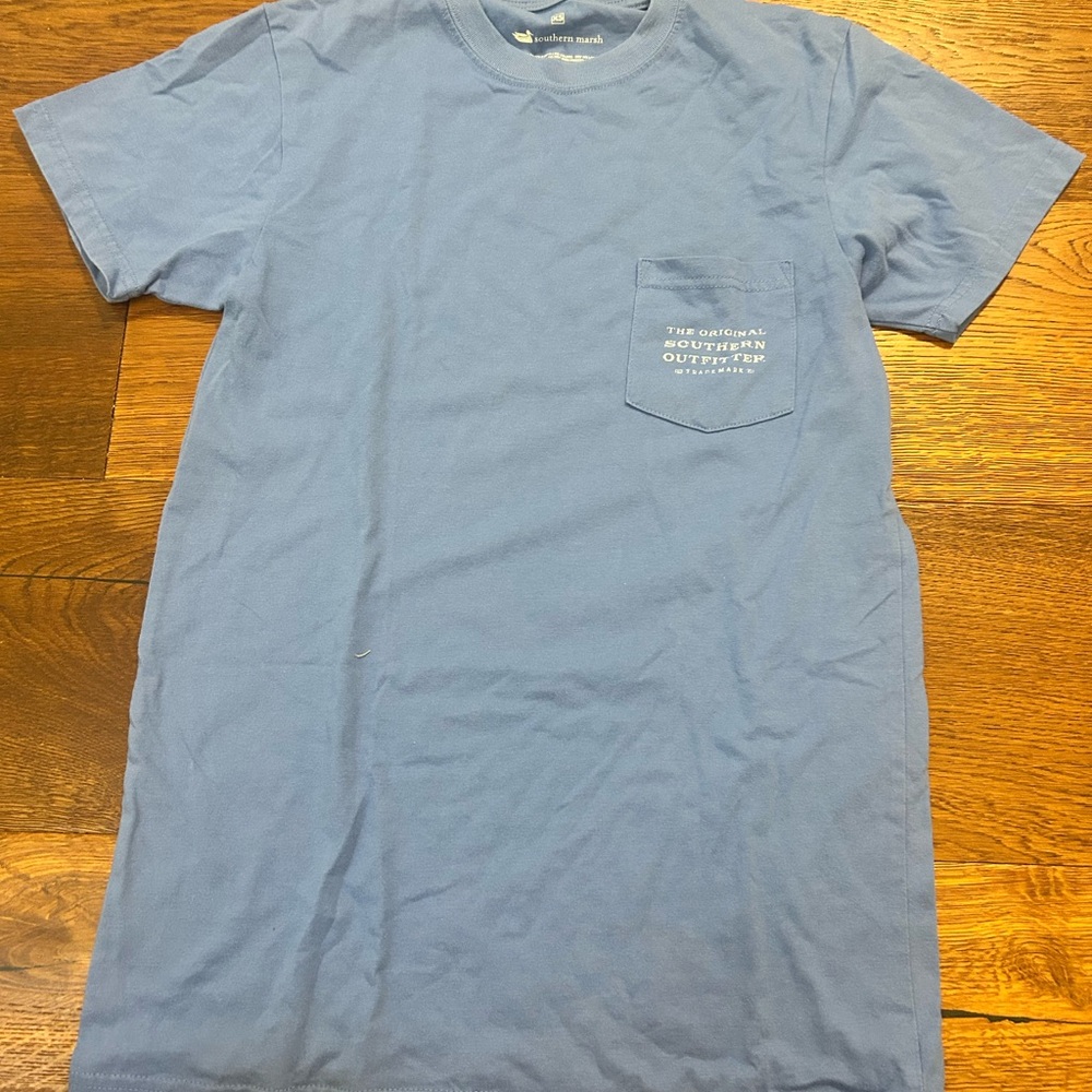 Southern Marsh Blue Short Sleeve Tee